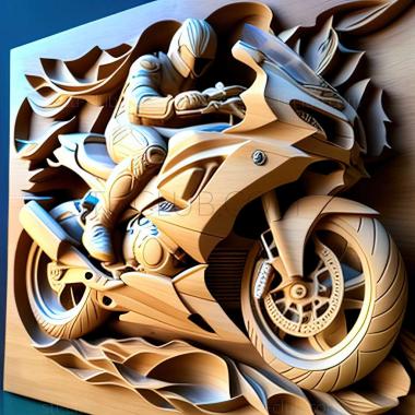 3D модель BMW K 1600 GT (STL)